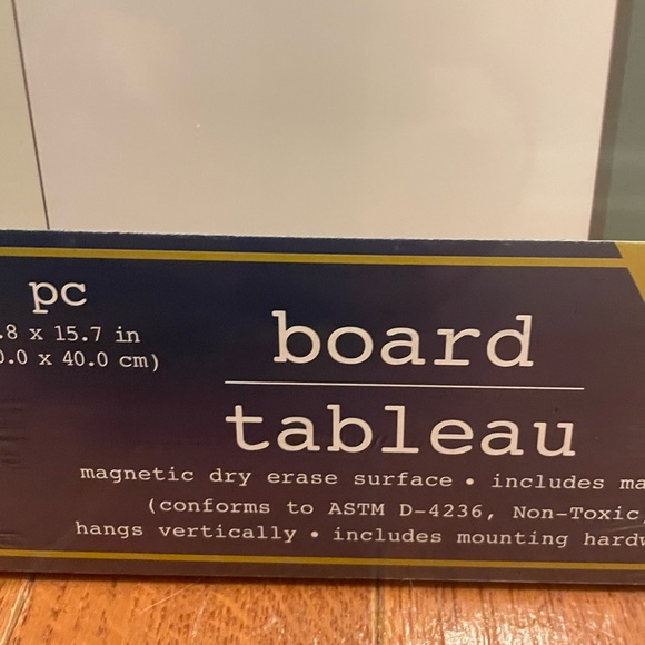 Magnetic Dry Erase 12x16” Weekly Planning Wall Mount Memo Board & Marker Set NWT - Picture 12 of 12